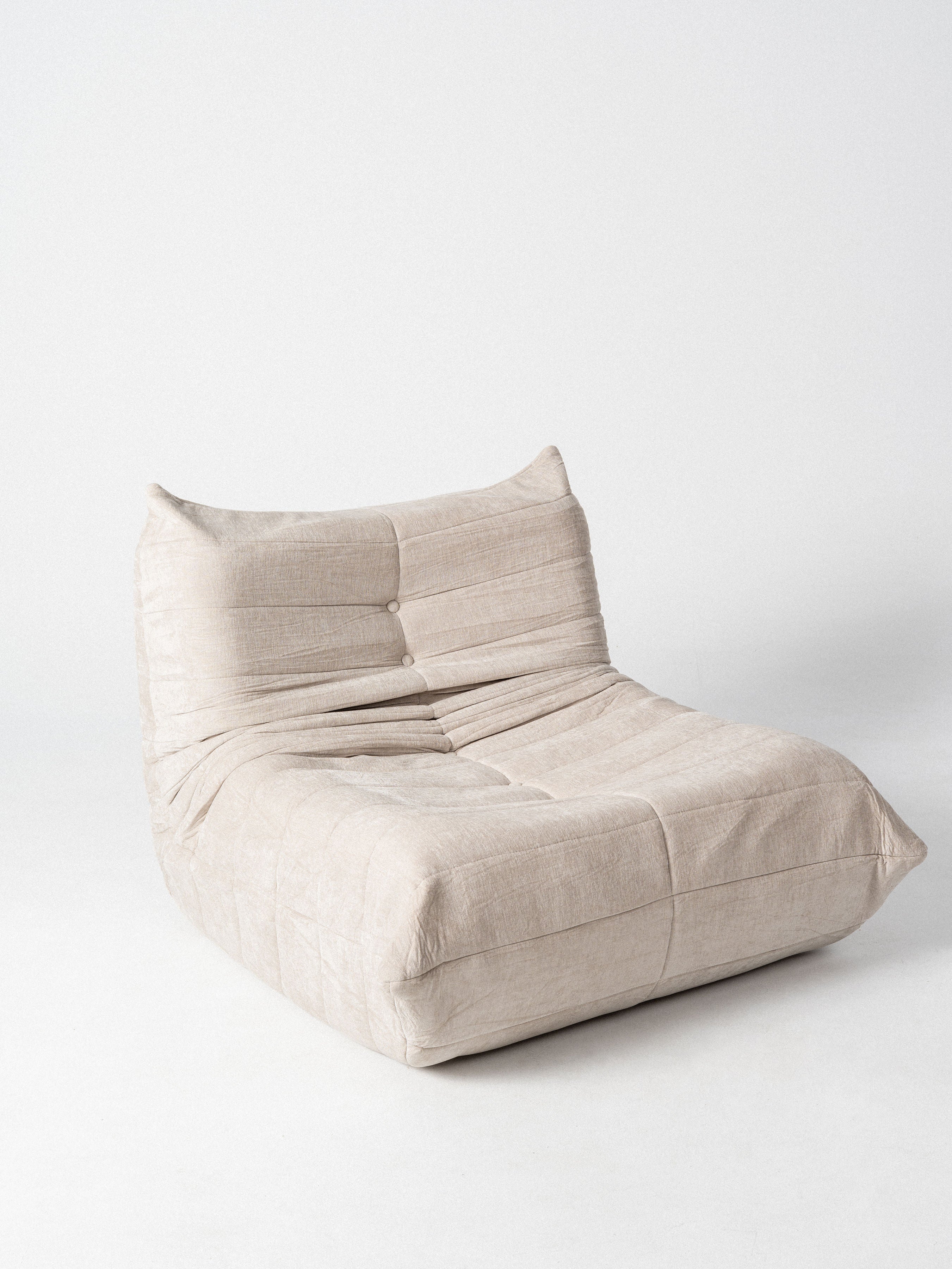 Sofá Togo 1 Cuerpo — Tapizado en Chenille | Diseño Modular | 80 cm