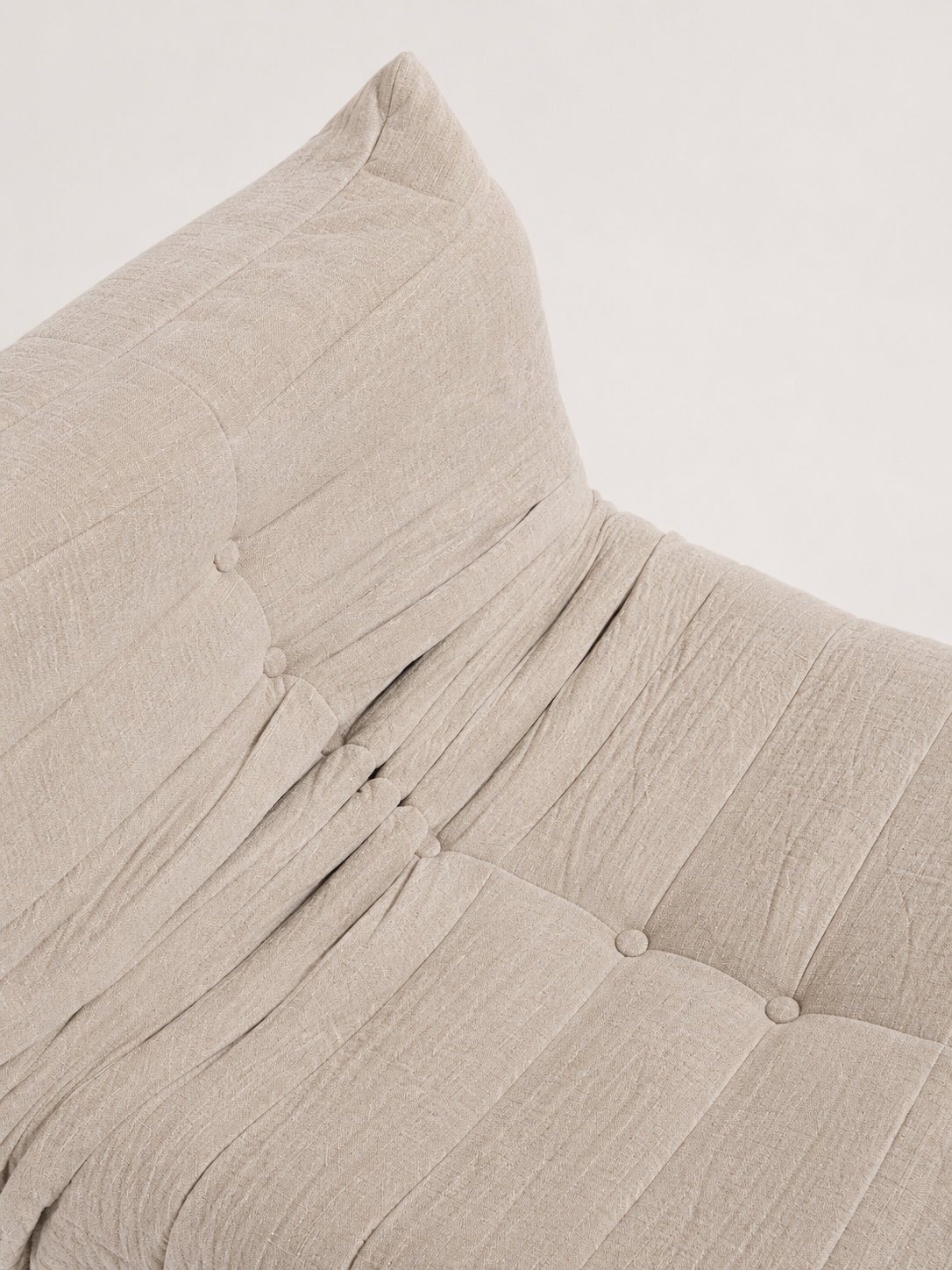 Sofá Togo 1 Cuerpo — Tapizado en Chenille | Diseño Modular | 80 cm